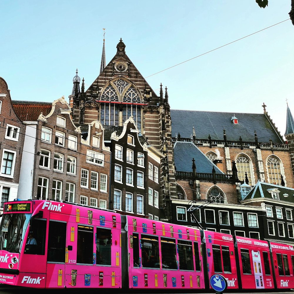 Using public transportation in the Netherlands