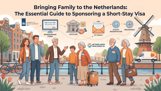 Bringing Family to the Netherlands: The Essential Guide to Sponsoring a Short-Stay Visa
