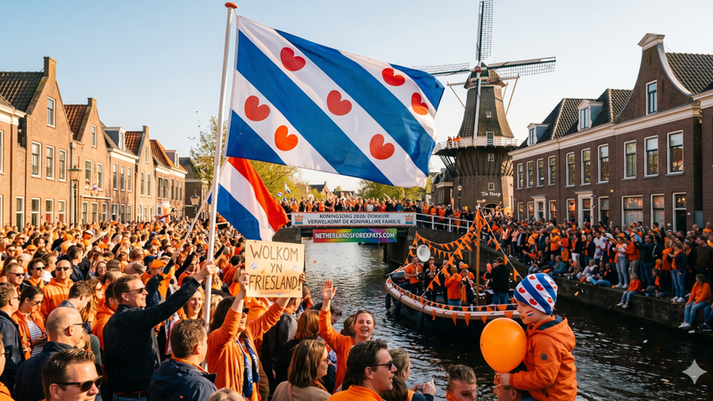 Kingsday dokkum frisian province 2026