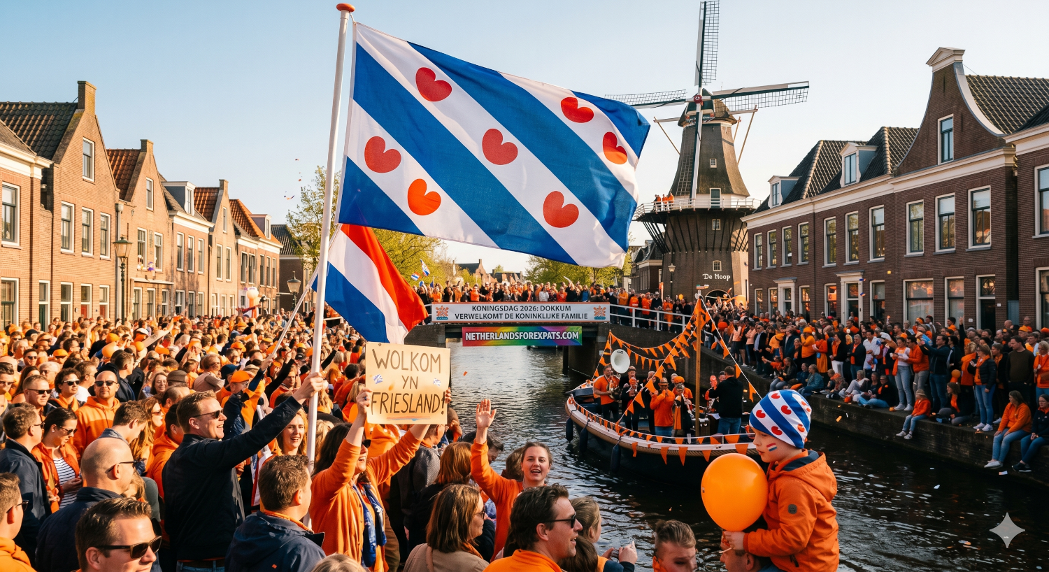 Kingsday dokkum frisian province 2026